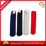 Wholesale 100% Polyester Disposable Socks for Airline and Hotel