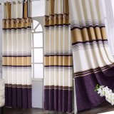Cotton Plain Blackout Window Curtain for Bedroom (27W0030)