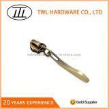 Bronze Metal Header Slider Metal Zipper Puller