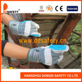 Ddsafety 2017 Reinforced Blue Leather Glove