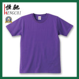Promotion Men's Round Neck Plain Color Cotton T-Shirts