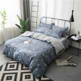 Bedding 4 Piece Duvet Cover Set, Includes 1 Buvet Cover, 1 Fitted Bed Sheet, 2 Pillowcases, Multi Designs