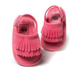 Unisex Baby Tassel Rubber Sole Non-Slip Summer Prewalker Sandals First Walkers Various