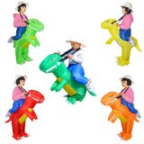 Five Colors Funny Kids Party Inflatable Dinosaur Costume Halloween Costume