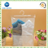 Wholesales Customized Tranparent Plastic PVC Garment Packaging Bag (JP-plastic 009)