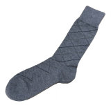 Men's Cotton Crew Business Dress Socks (MA022)