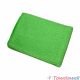 Green Durable Microfiber Kitchen Dish Towel