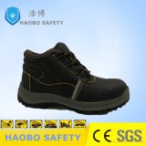 Genuine Leather Winter Safety Footwear with Reflective Stripe