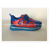 Fashion Shoes for Boy Sneaker with Mirror Boy Shoe PU Leather Shoes