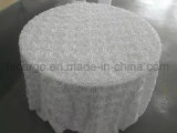 White Color Luxury Table Cover for Wedding Party Used (CGTC1714)