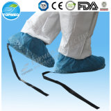 Disposable Non Woven Anti-Static Shoe Cover with Conductive Lace