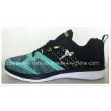 Casual Sport Shoes with Flyknit Upper Men Sneaker Athletic Shoes