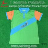 Healong Sportswear 100% Polyester Dry Fit Polo Shirt Teamwear for Man