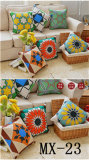 Cotton Abstract Pillow Geometric Color Sofa Fashion Chair Cafe Cushion