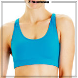 Hot Selling Nylon Workout Clothes Women Sports Bra