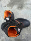 Leather Safety Shoes with Steel Toe and Plate S3/Src Footwear for Coal Acid Resistant and Alkali Resistant Ce En20345