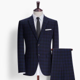 Men Slim Fit Wedding Fashion One Button Jacket and Pants