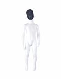 Bright White Kids Mannequin with Siderophere Face (114CM)
