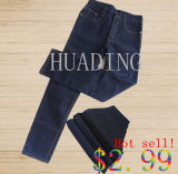New Fashion Design Men's Jeans with Embroidery on Waistband (HDMJ0068)