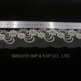 Fashion Garment Accessories Net Yarn Embroidery Lace Fabric Textile