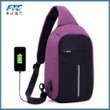 12 Inch External USB Charge iPad Backpacks Anti-Theft Waterproof Bags