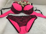 Floral Lace Bra and Panty for Fashion Ladies (EPB153)