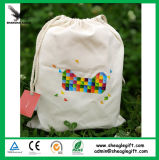 Promotional Wholesale Cotton Fabric Drawstring Gift Bag