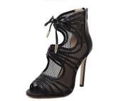 Hot Sales Fashion High Heel Mesh Shoes (HC 012)