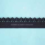 18mm Custom Color Picot Edge Elastic Stretchy Comez Knitting Tape