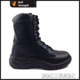 Black Army Boot with Rubber Outsole (SN1552)