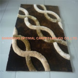 Chinese Silk Shaggy Polyester 3D Carpet