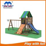 2016 New Design Popular Children Wood Playground
