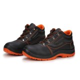 Embossed PU Artificial Leather Cheap Industrial Safety Shoes (HD. 0830)