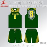 Healong Good Design Sports Gear 100% Polyester Men's Basketball Uniforms