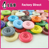 Classic Design Multicolored Plastic Coat Button for Lady Clothing