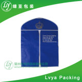 Blue Reusable Foldable Non-Woven Suit Cover Garment Bag