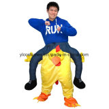 Custom Design Party Fun Ride on Chicken Costume Adult Costumes