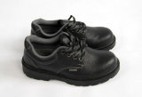 Mens Low Cut Buffalo Leather Engineering Safety Shoes