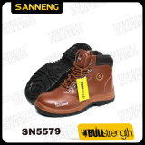 Safety Shoes with Smooth Leather