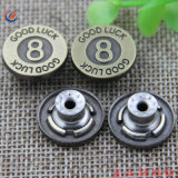 Brass Zinc Alloy Jean Button Metal Tack Buttons for Jeans and Jacket