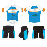 Full Zipper Sublimation Sports Cycling Wear with Your Own Design