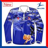 Full Sublimated Fishing Sweater Sublimation Shirts Sport Wear