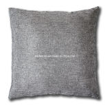 Metallic Silver 50X50cm Linen Like Cushion with Invisible Zipper (A21002)