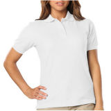 Top Quality Women's Plain Cotton Polo Shirt