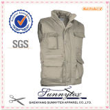 Sunnytex China Hottest Multi Pocket Thermal Vests for Men