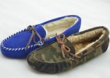 Lady Genuine Leather Warm Shoes (FB-80505)