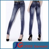 Fashion Knee Broken Skinny Jeans for Girl (JC1309)