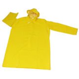 PVC/Polyester Long Rain Coat R9025