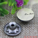 Custom 17mm Metal Jeans Button for Garments