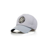 100% Cotton Custom Baseball Cap 3D Embroidered Hat Cap (YH-BC009)